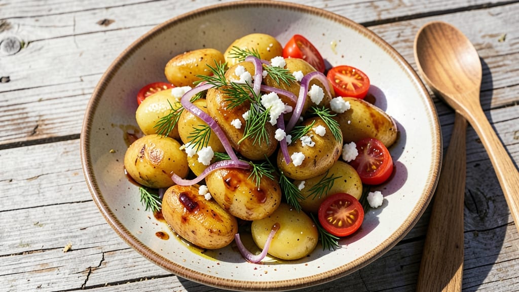 Greek Potato Salad Recipe Tarpon Springs: Herb-Infused Lemon-Oil Crunch Without Mayo