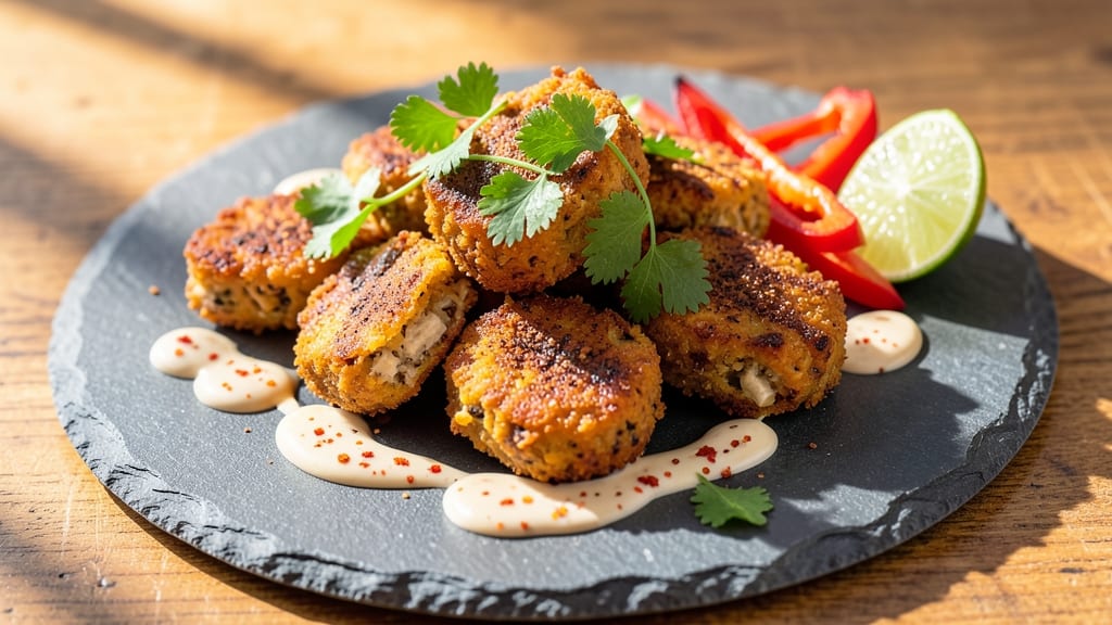 Vegan Sweet Potato Fritters Recipe: Crispy Golden Bites With Spiced Plant-Based Magic