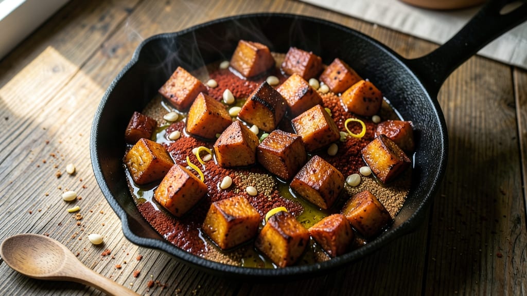 Sweet Potato Taco Filling Recipe: Smoky Cinnamon-Spiced Roast With Charred Edges