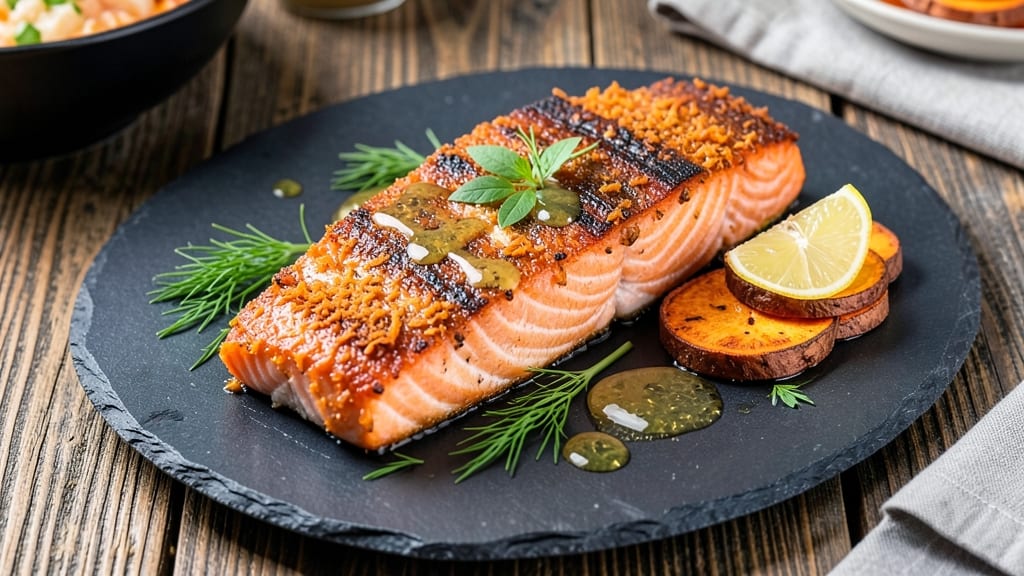 Sweet Potato Crusted Salmon Recipe: Crunchy Top, Silky Fish Every Bite
