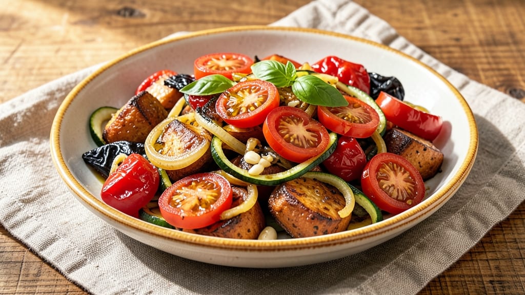 Sweet Potato Ratatouille Recipe: Roasted Roots With Smoky Herb Harmony