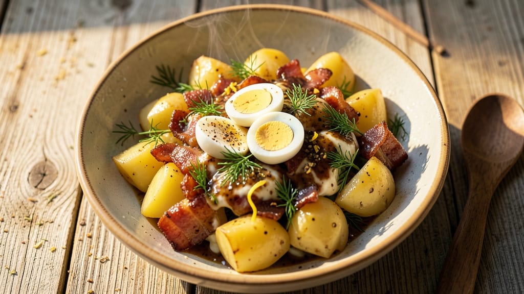 Anthony Bourdain-Inspired Potato Salad Recipe: Bold Mustard and Herb Crunch Without Mayo
