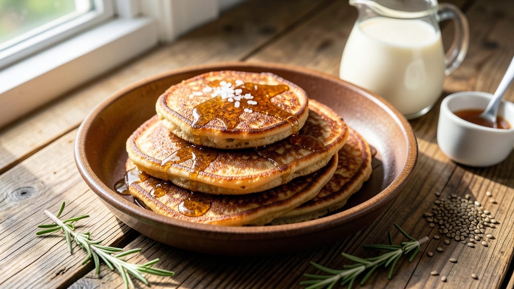 Sweet Potato Flour Pancakes Recipe: Fluffy Stacks With Warm Spice Depth