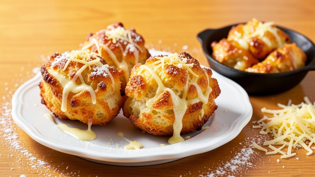 Bavarian Inn Potato Cheese Puffs Recipe: Golden Crispy Shells With Gooey Cheese