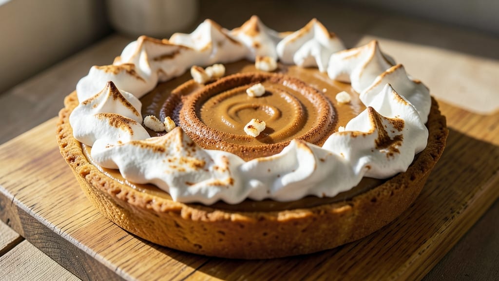 Sweet Potato Pie With Marshmallow Meringue Recipe: Toasted Top and Gooey Cloud Magic