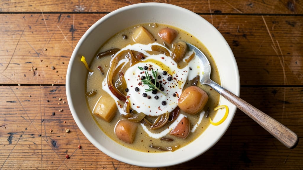 Alison Roman's Potato Leek Soup Recipe: Velvety Smoothness with Onion Caramel Depth