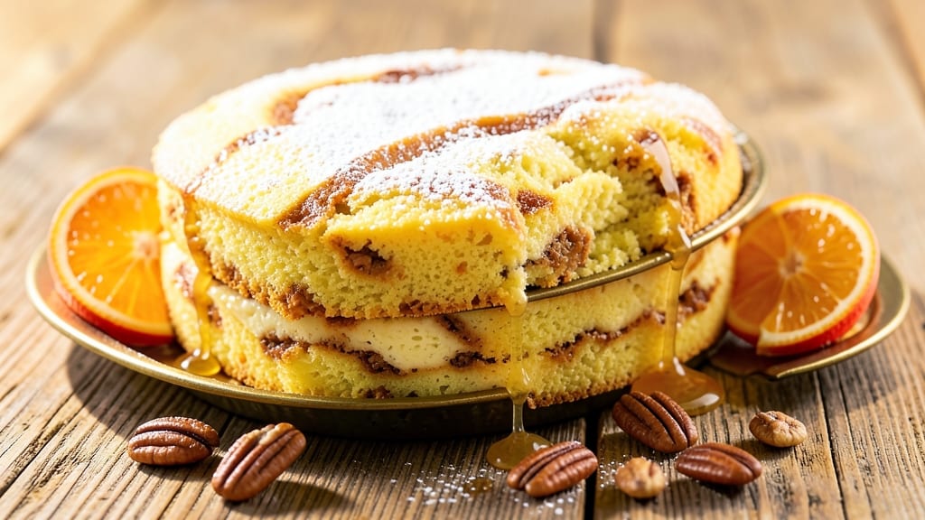 Sweet Potato Yellow Cake Mix Recipe: Moist Orange Swirl With Vanilla Frosting