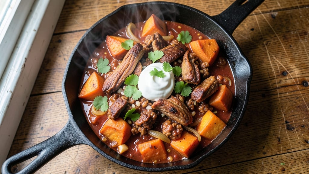 Sweet Potato and Ground Turkey Chili Recipe: Smoky-Spiced Protein-Packed Bowl