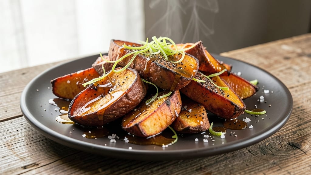 Tyler Florence's Sweet Potato Recipe: Caramelized Sweetness With Charred Edges