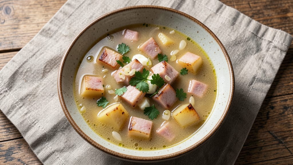 Baked Potato and Ham Soup Recipe: Savory Depth From Slow-Simmered Roots