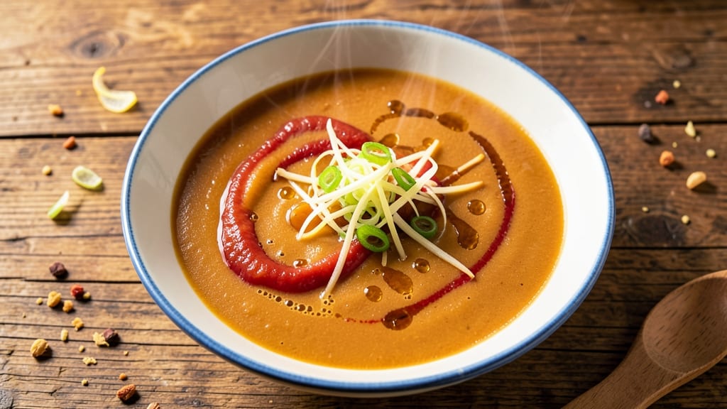 Sweet Potato Soup Chinese Recipe: Silky Ginger-Scallion Velvety Richness