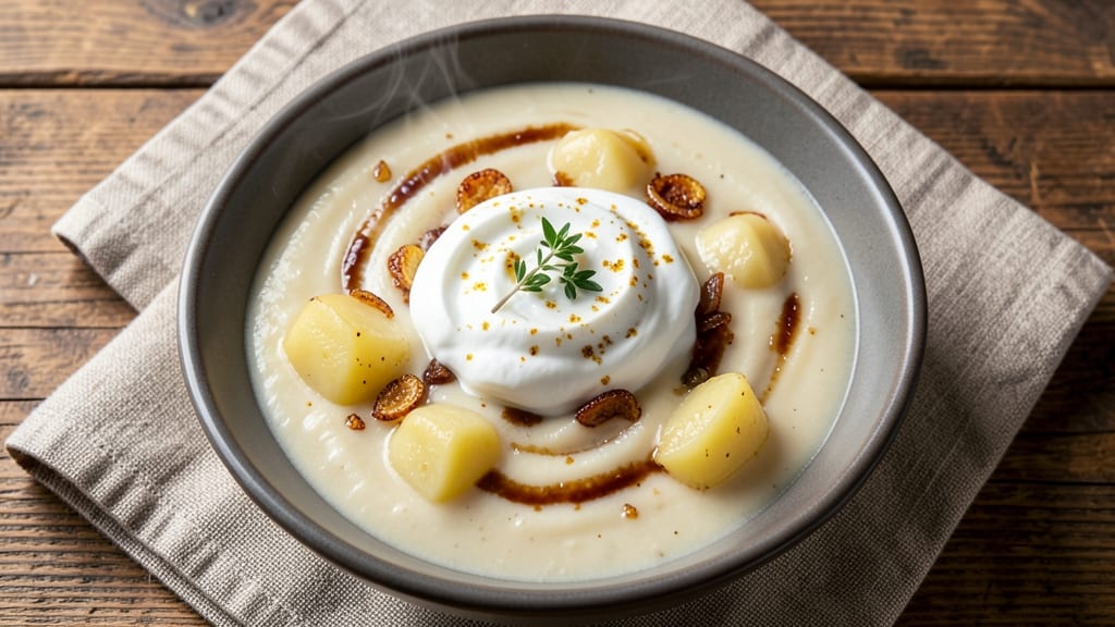 54th Street Potato Soup Copycat Recipe: Crispy Lattice Crunch Meets Creamy Mustard Depth