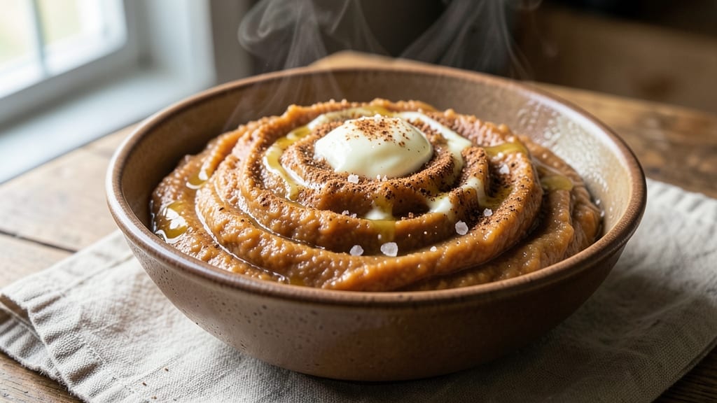 Sweet Potato Puree Thanksgiving Recipe: Ultra-Smooth Base for Gravy and Mashed Potato Twist