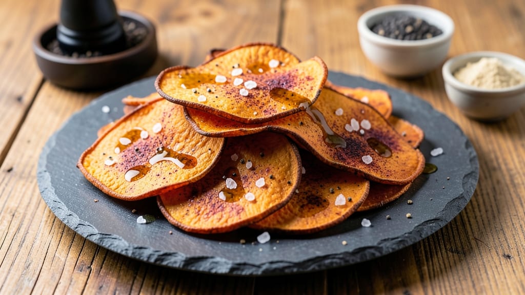 Baked Sweet Potato Chips Recipe Healthy: Air-Crisped, Guilt-Free Crunch in 15 Minutes