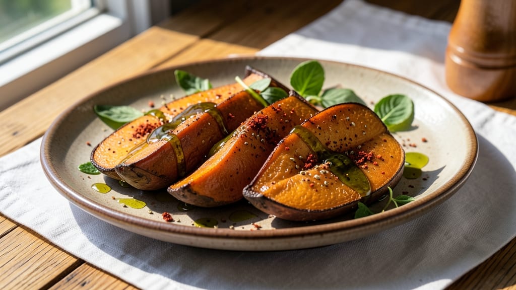 Sweet Potato Coconut Oil Recipe: Roasted Spice Harmony With Charred Edges