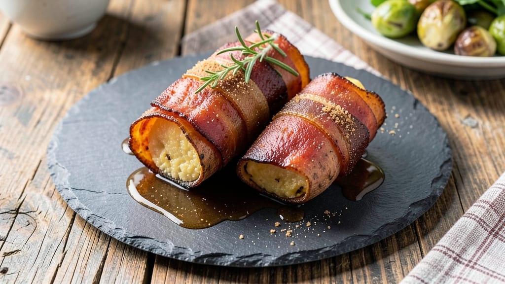 Bacon-Wrapped Sweet Potatoes Recipe: Crispy Edges Meet Smoky-Sweet Potato Magic