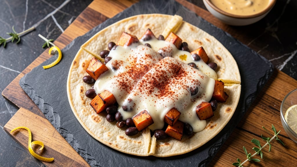 Sweet Potato Black Bean Quesadilla Recipe: Smoky Spiced Crunch With Melted Cheese Layers
