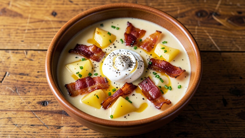 Bennigan's Loaded Potato Soup Recipe: Cheesy Bacon Crunch in Every Spoonful