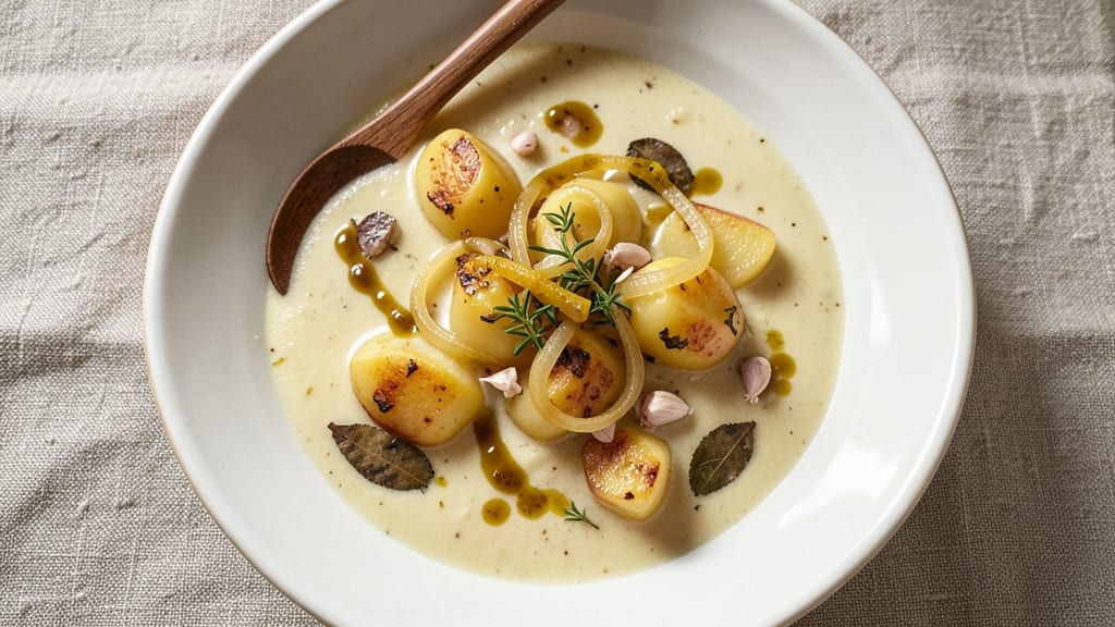 Allison's Potato Soup Recipe: Velvety Cream With Roasted Potato Depth