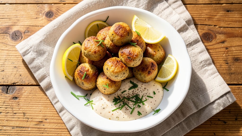 Vegan Potato Balls Recipe: Air-Crisped Crunch With Golden Interiors