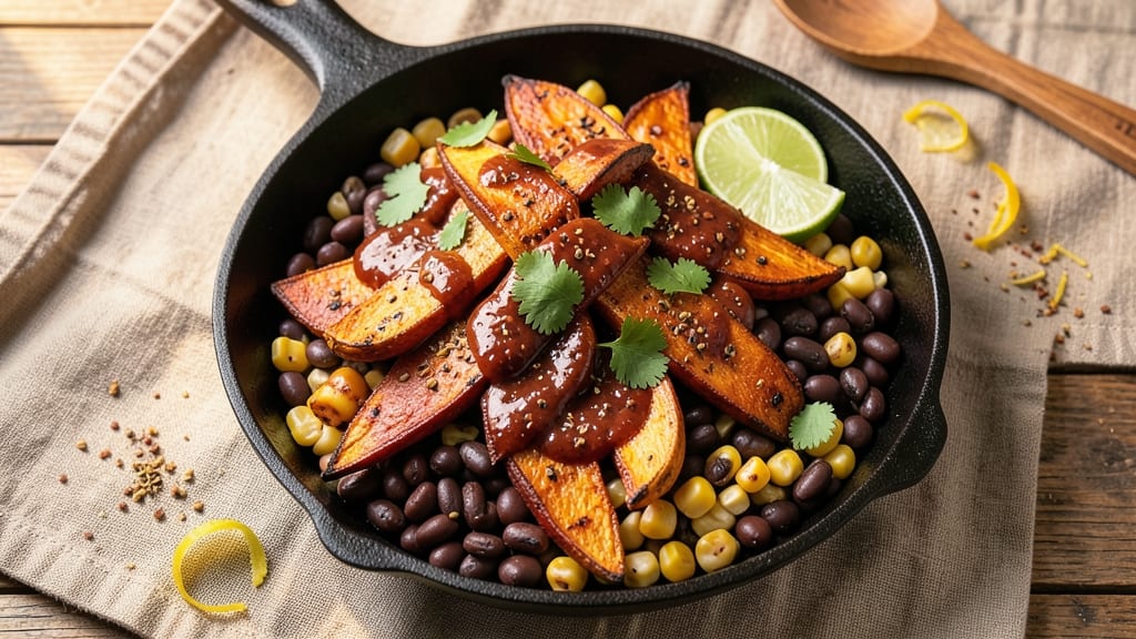 Sweet Potato Fajita Recipe: Smoky Charred Sweetness with Zesty Lime Kick