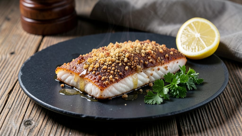 Baked Potato Crusted Cod Recipe: Crispy Exterior, Flaky Fish Magic in 30 Minutes
