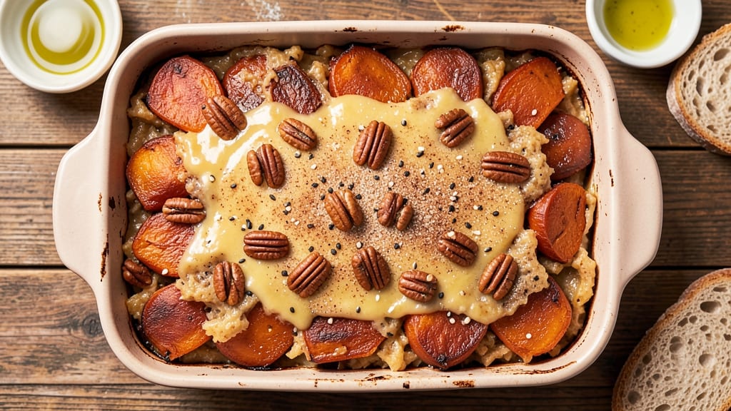Taylor Swift-Inspired Sweet Potato Casserole Recipe: Caramelized Top, Spiced Cheese Swirl Magic