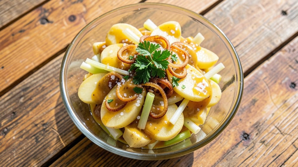 African American Southern Potato Salad Recipe: Bold Mustard-Vinegar Crunch Without Mayo
