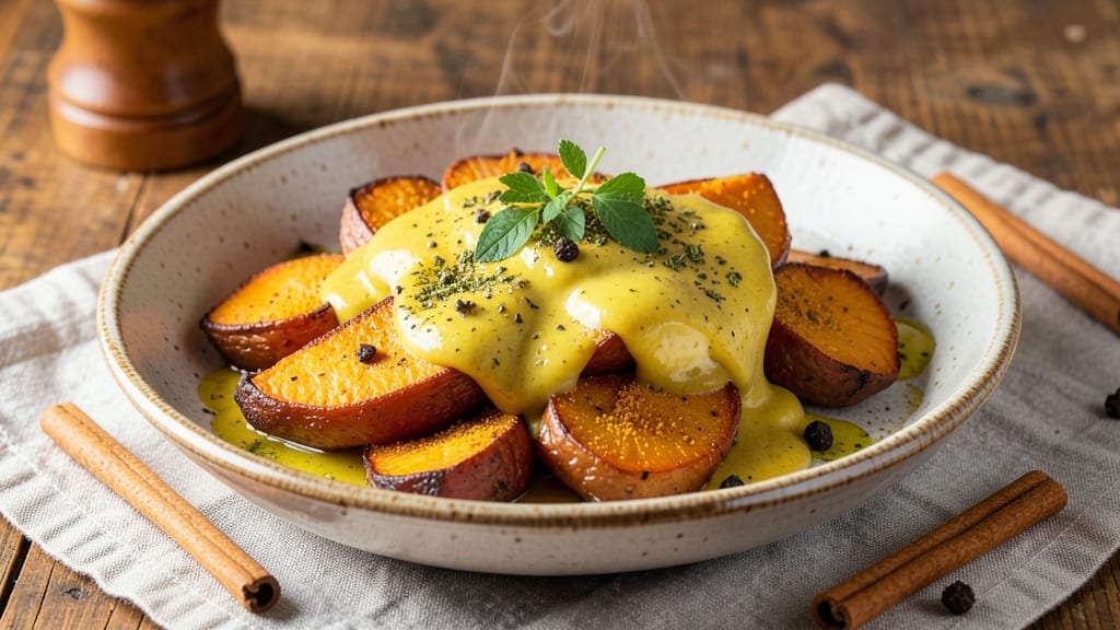 Sweet Potato and Turmeric Recipe: Golden Roast With Anti-Inflammatory Zing