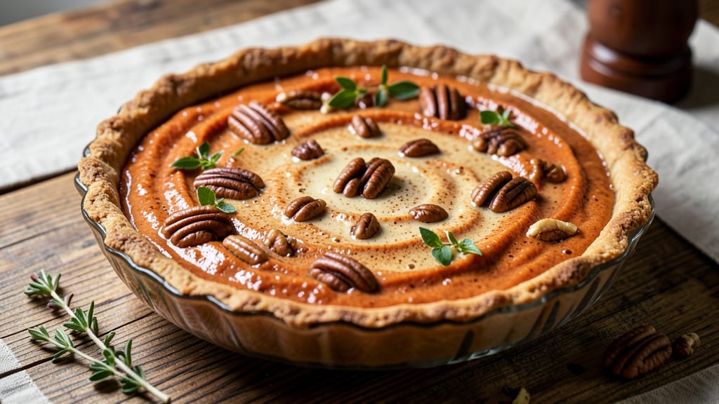 Southern Sweet Potato Pecan Pie Recipe: Spiced Filling and Nutty Crunch Harmony