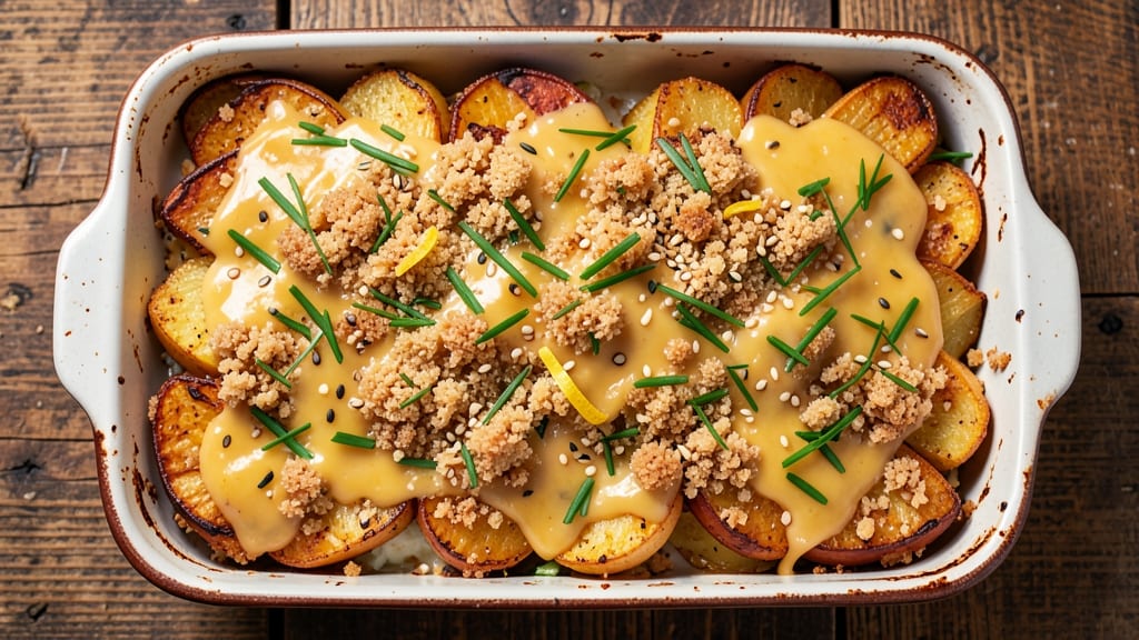 Baked Potato Casserole Recipe With Real Potatoes: Fluffy Layers and Crispy Top Harmony