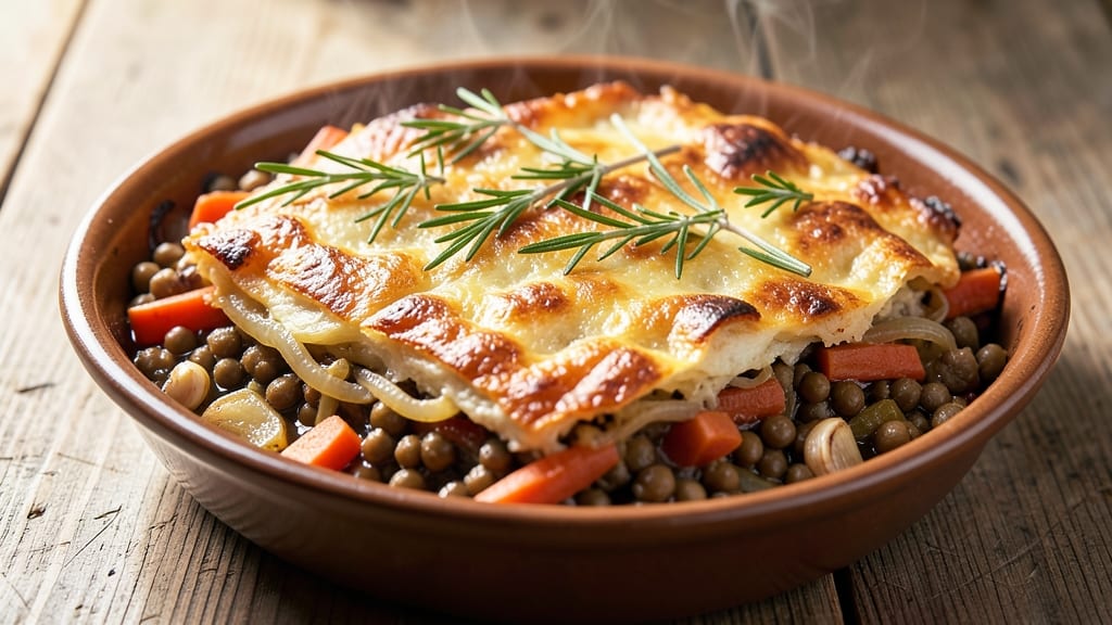 Whole30 Sweet Potato Shepherd's Pie Recipe: Spiced Lentil Mash With Crispy Top