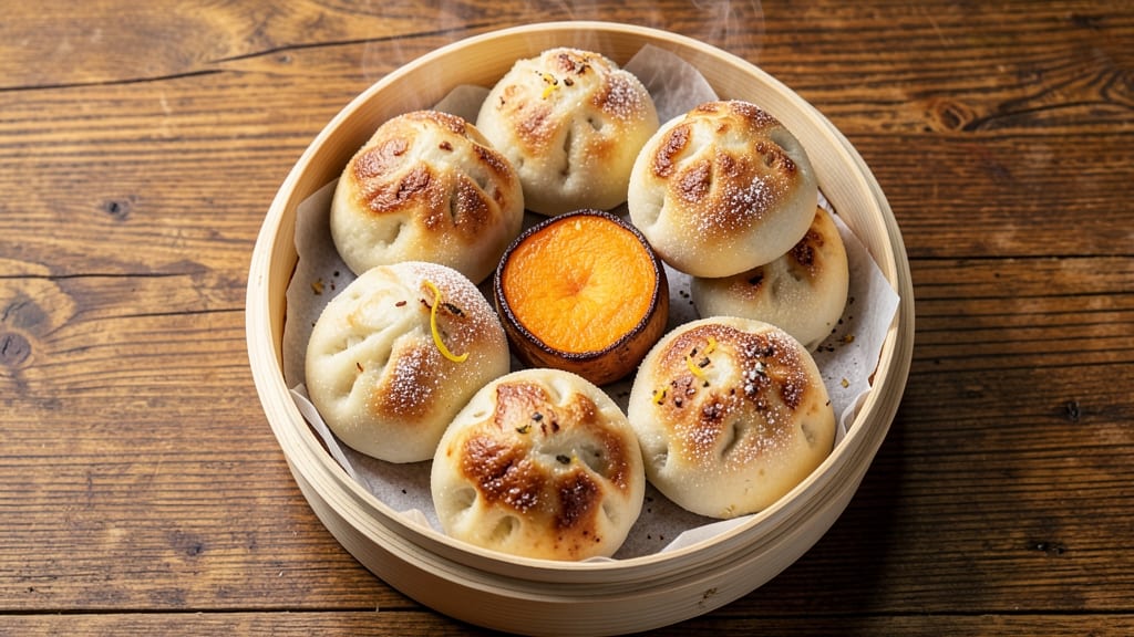 Sweet Potato Mantou Recipe: Pillowy Steamed Buns With Sweet Potato Filling