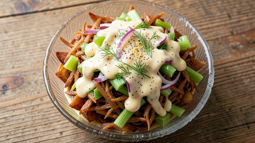 Amish Shredded Potato Salad Recipe: Vinegar-Kissed Crunch Without Mayo Overload