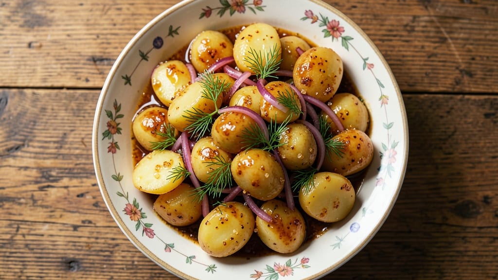 Sweet German Potato Salad Recipe: Mustard-Vinegar Crunch Without Mayo