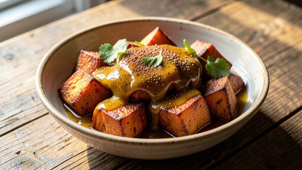 Sweet Potato Mojos Recipe: Smoky-Sweet Vinaigrette for Roasted Veggies