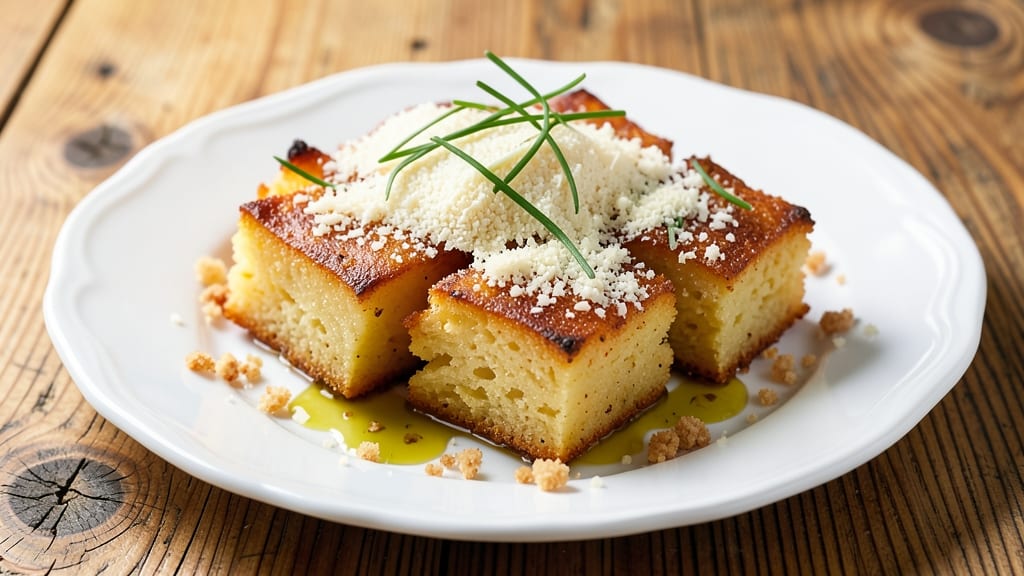 Baked Potato Squares Recipe: Crispy Parmesan Crust Over Creamy Centers