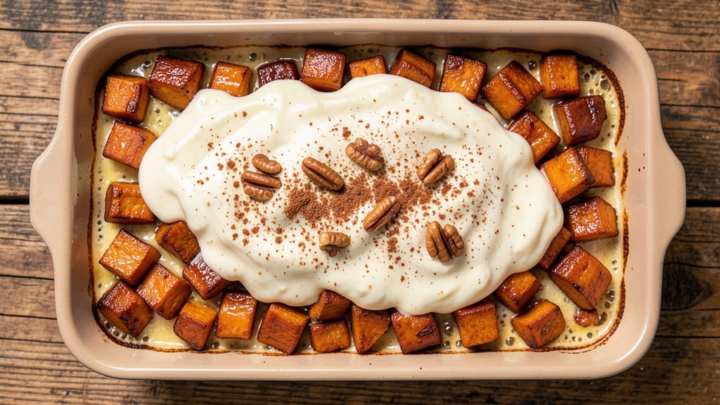Sweet Potato Casserole Recipe No Sugar: Caramelized Top Crunch Without Sweetener