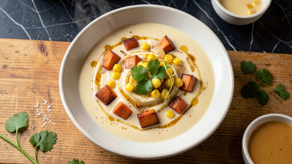 Sweet Potato and Sweetcorn Soup Recipe: Velvety Spiced Blend With Roasted Depth