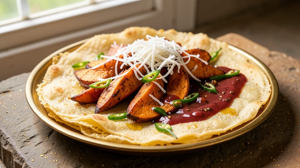 Sweet Potato South Indian Recipe: Turmeric-Tinged Crispy Bites with Coconut Tang