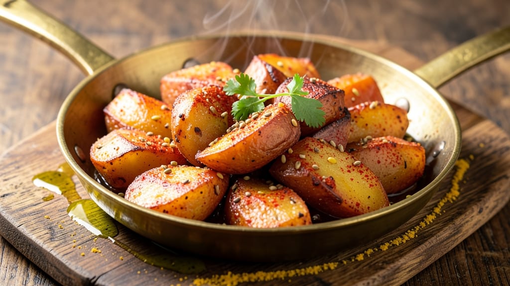 Bengali Potato Recipe: Mustard Oil-Kissed Crispy Bites with Tangy Tamarind Twist