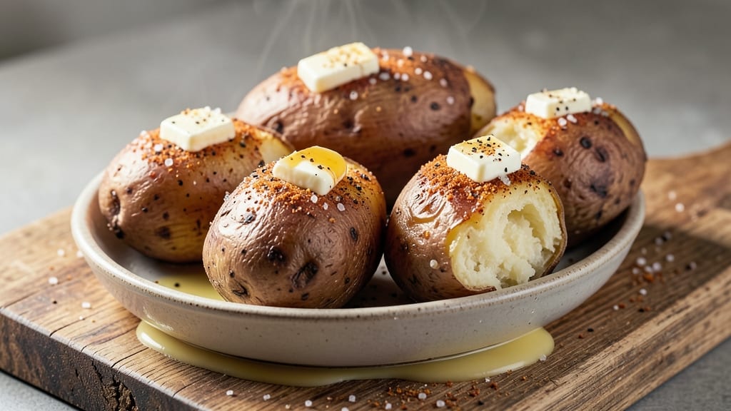 Baked Potato in Pressure Cooker Recipe: Ultra-Fluffy Interiors in 15 Minutes