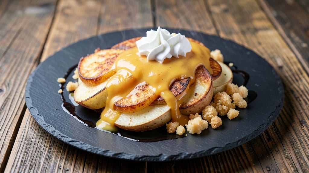 Baked Marble Potato Recipe: Crispy Lattice Crown Over Creamy Spiced Layers