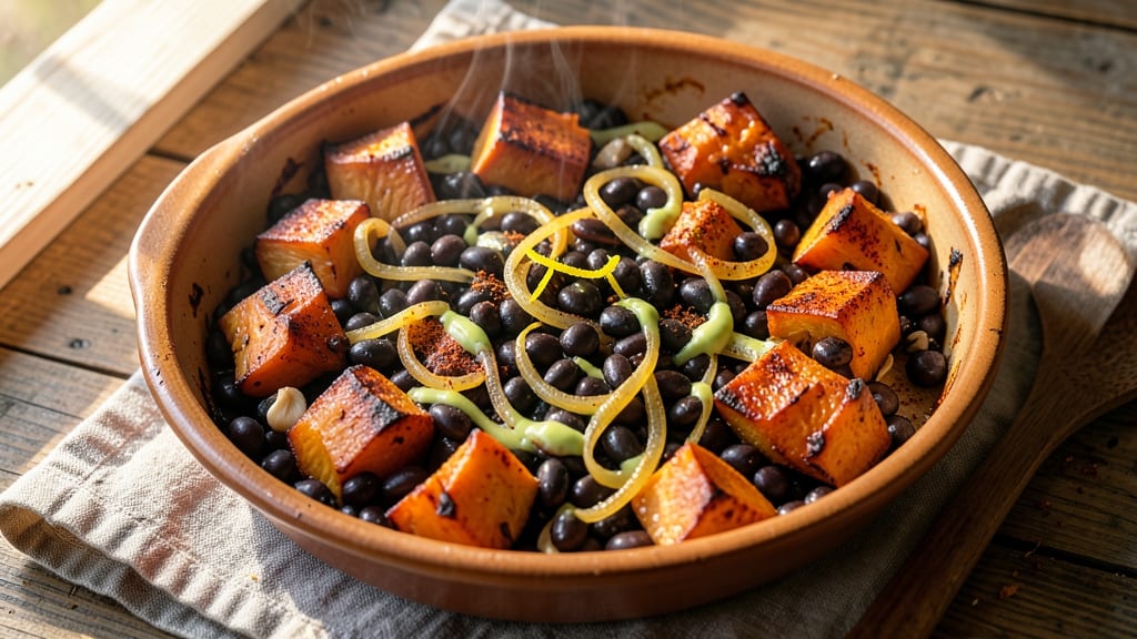 Sweet Potato Black Bean Casserole Recipe: Smoky-Spiced Roast With Crispy Top Harmony