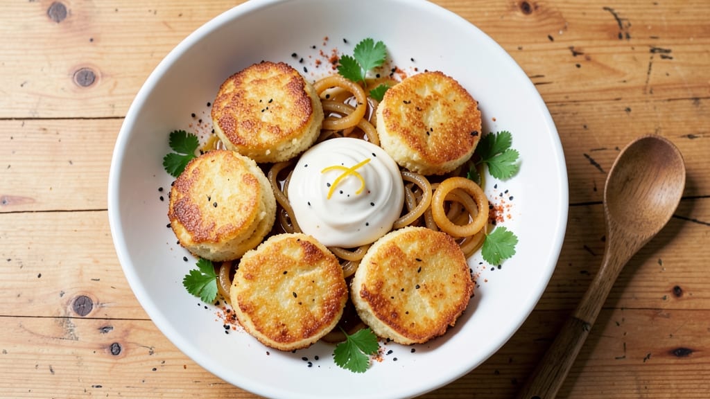 Arby's Potato Cakes Copycat Recipe: Crispy Lattice Crunch Over Creamy Cheese Swirl