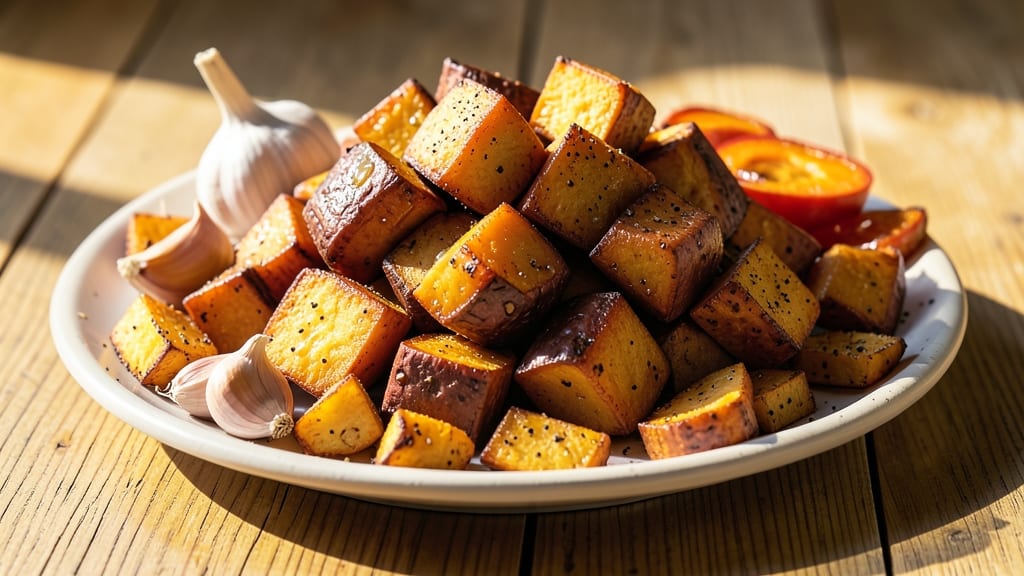 Sweet Potato Chunks Oven Recipe: Smoky Caramelized Crunch in 30 Minutes