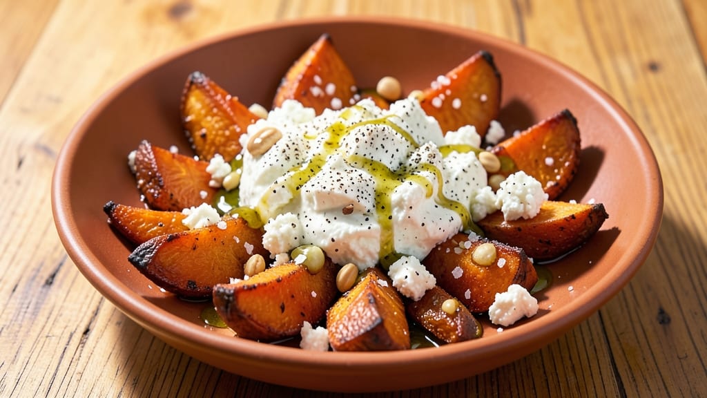 Sweet Potato Feta Cheese Recipe: Crispy Edges Meet Tangy Creaminess