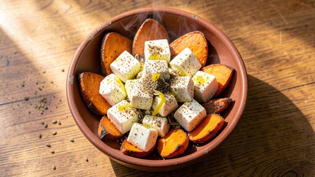 Sweet Potato and Paneer Recipe: Spiced Protein-Packed Roast with Charred Edges