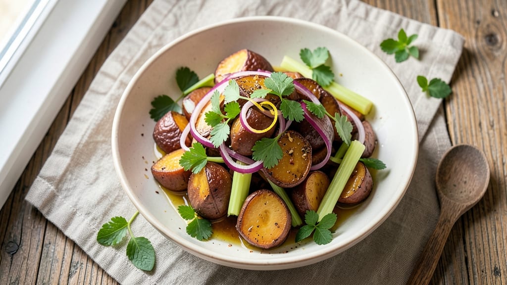 Alternative Potato Salad Recipe: Sweet Potato Twist with Citrus Zing