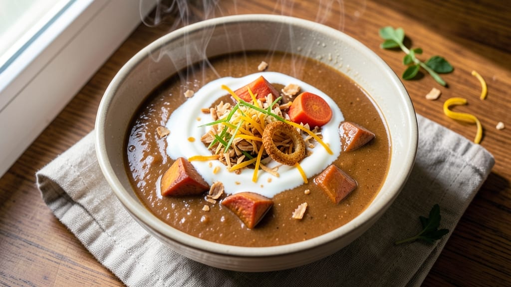 Sweet Potato Coconut Soup Recipe: Velvety Spice and Creamy Coconut Harmony